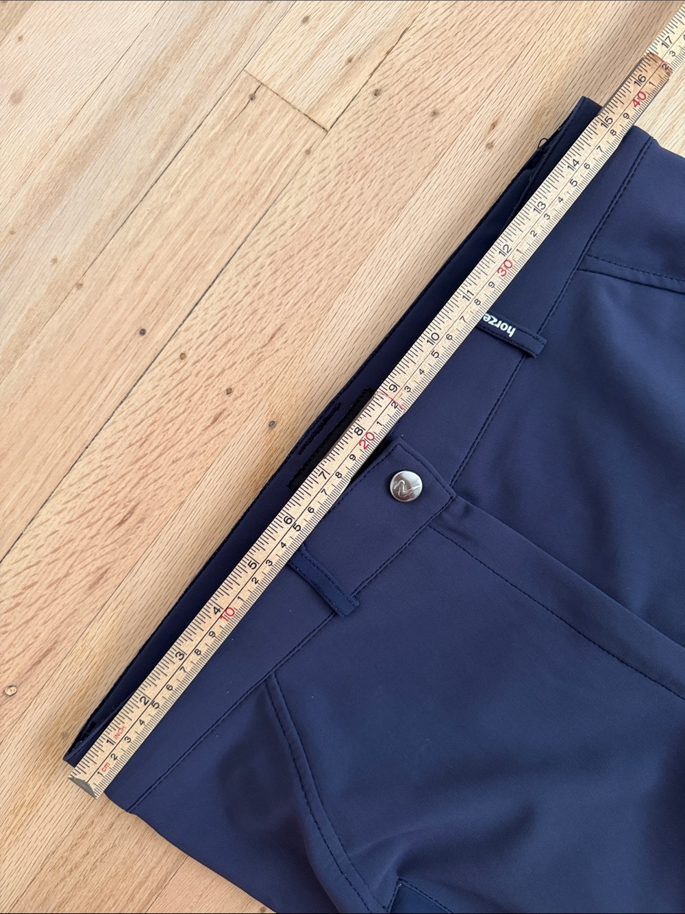 Horze Full Seat Riding Tights Pants Silicon Grip Breeches Size 28 Equestrian - Picture 10 of 12